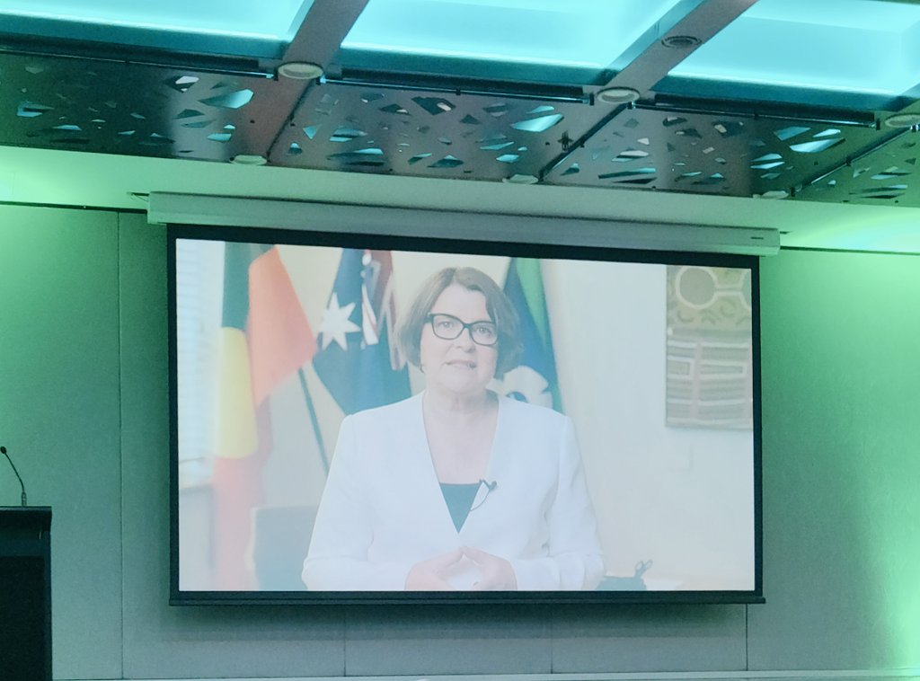 Welcome @PANDDA2023 was by <a href="/gedkearney/">Ged Kearney</a> and it was inspiring and motivating. So happy that she is a nurse too.