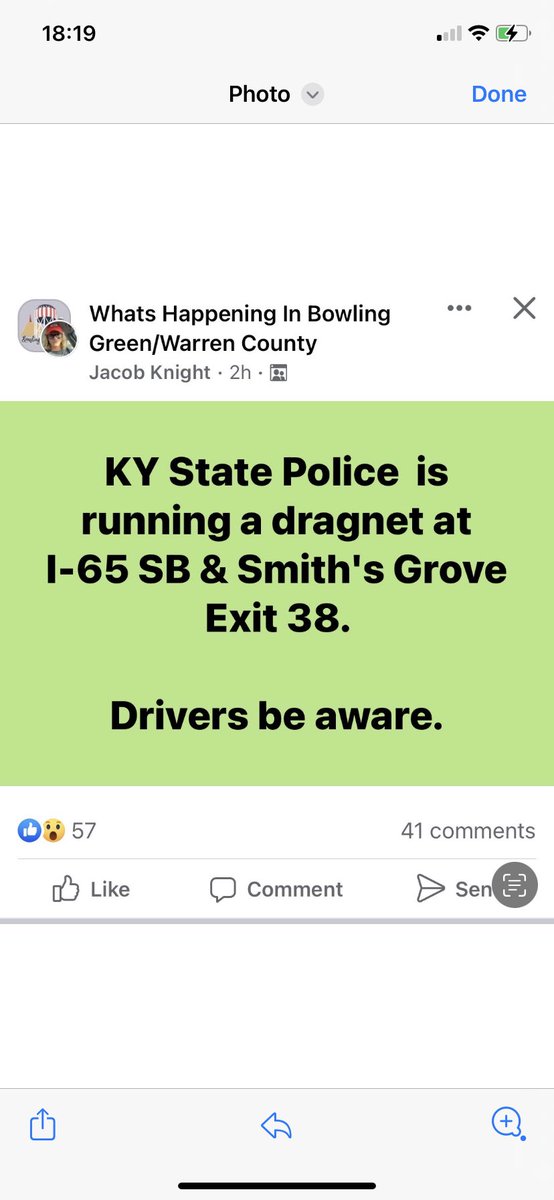 AdkisonUSMC's tweet photo. Boys, there a runnin’ a dragnet…. Be aware!!! https://t.co/92jJg7h8I4