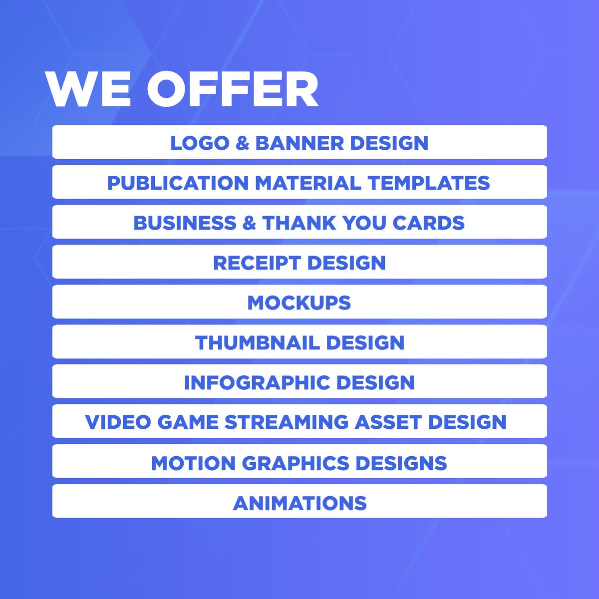 workedge_tech's tweet photo. DO YOU NEED HELP WITH YOUR BRAND'S DESIGN? WorkEdge will be more than happy to help you!

❗ For our local clients in the Philippines, we encourage you to privately message us as we will provide you our local pricing. Let us work on your brand to give it an edge. Choose WorkEdge. https://t.co/khrOn2RXO2