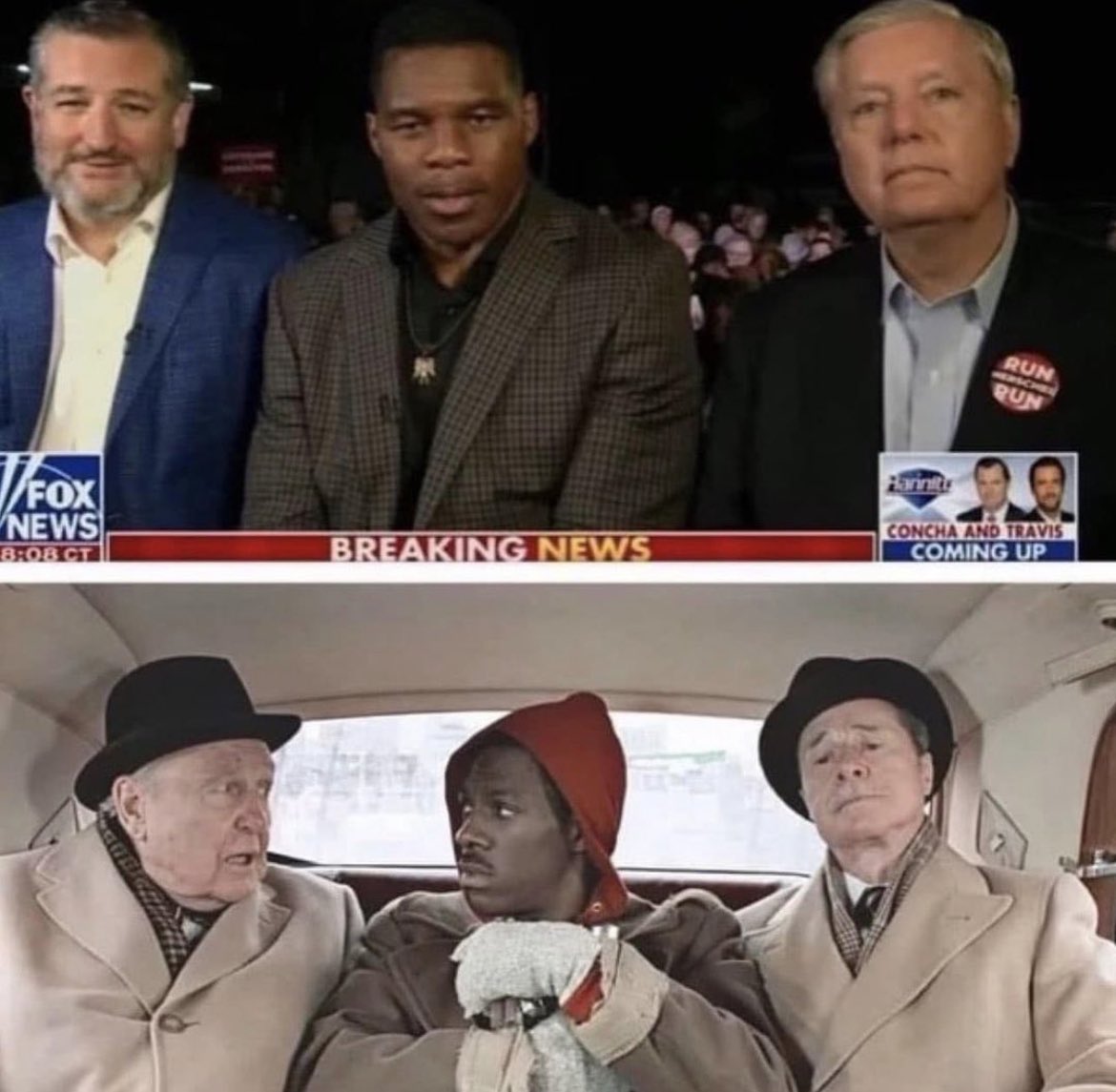 davidsingletary's tweet photo. Genius….vote for @ReverendWarnock a man who DOESN’T require handlers like @HerschelWalker #HerschelWalker #GAVote #GeorgiaRunoff #MAGA https://t.co/pE2q3mVtwT
