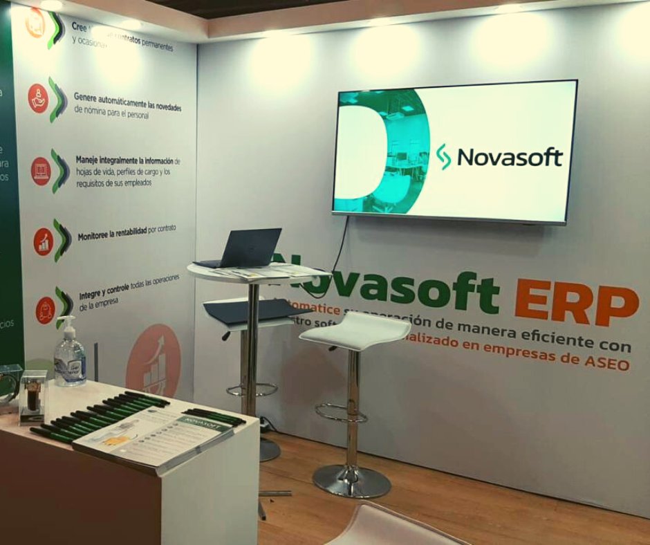 Novasoft_Col's tweet photo. #cleantecshow | Novasoft hoy estuvo presente en segundo día el evento Cleantec Show Américas.
En Novasoft contamos con un amplio portafolio de soluciones diseñadas para cubrir las necesidades de las #empresasdeaseo.
Conózcalo aquí: 👉🔗https://t.co/yjNYfOIWGx https://t.co/wxoR1E7CVz