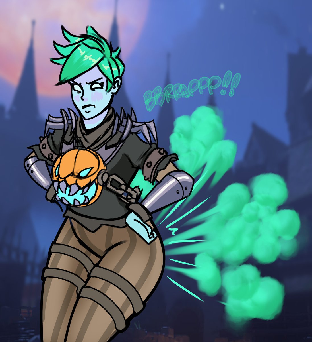 lolotron6's tweet photo. Spooky Tracer blowing out the back of her pants https://t.co/yB3dzEKxhO