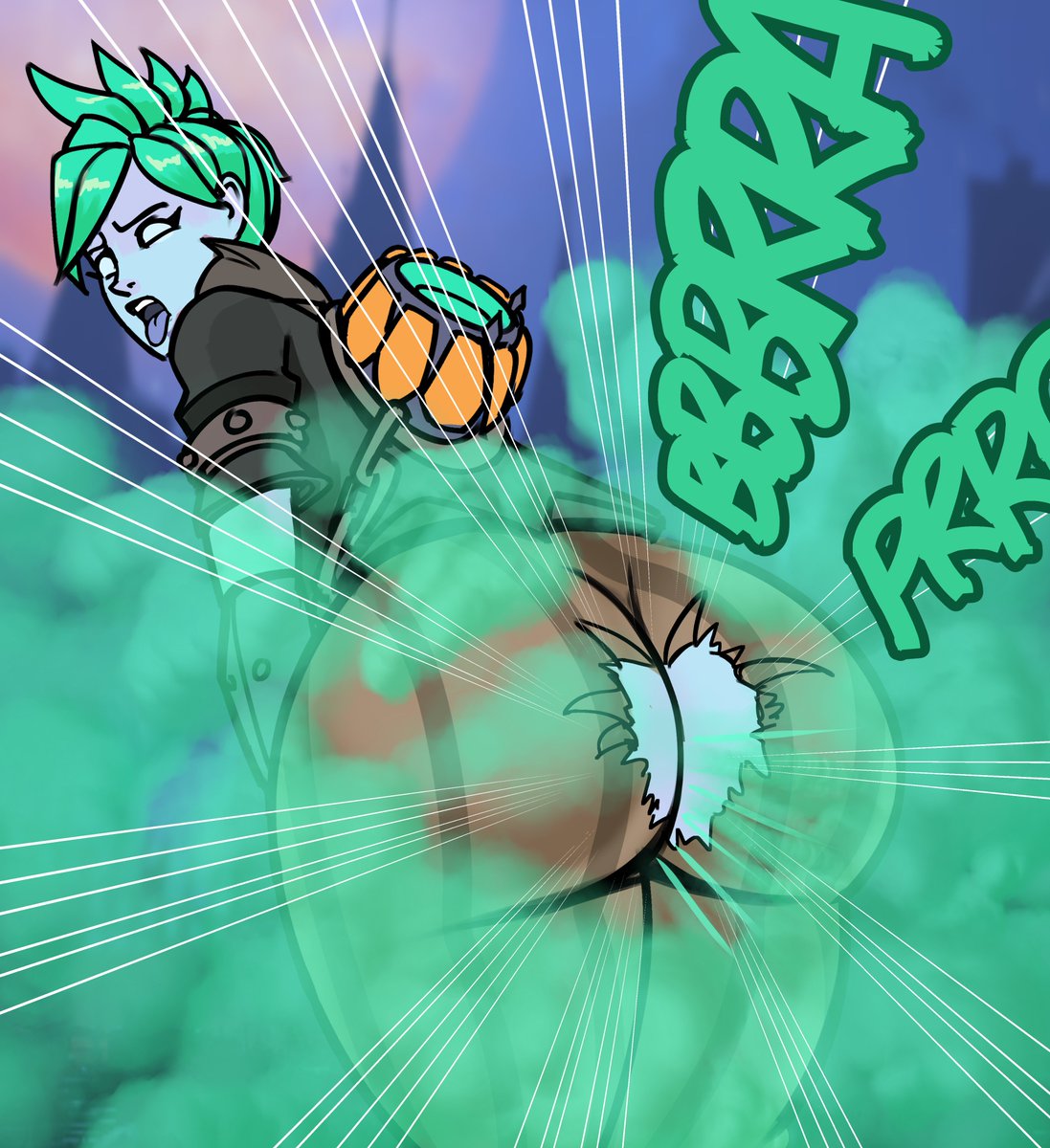 lolotron6's tweet photo. Spooky Tracer blowing out the back of her pants https://t.co/yB3dzEKxhO