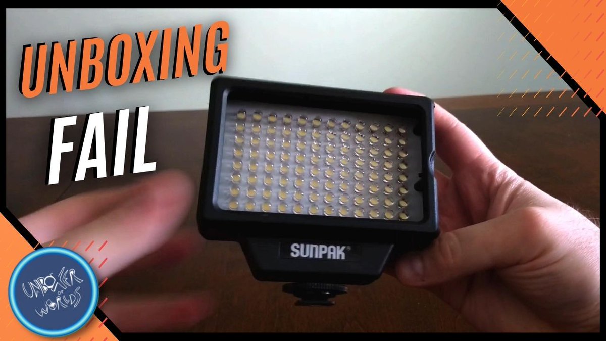 UnboxerofWorlds's tweet image. Black Friday made me want to look back on one of my most frustrating and unintentionally hilarious unboxings ever. Enjoy my disastrous unboxing of the Sunpak LED 96 video light! #sunpak #BlackFriday #unboxingfail #chargeyourbatteries #unboxerofworlds

youtube.com/shorts/adPfGeg…
