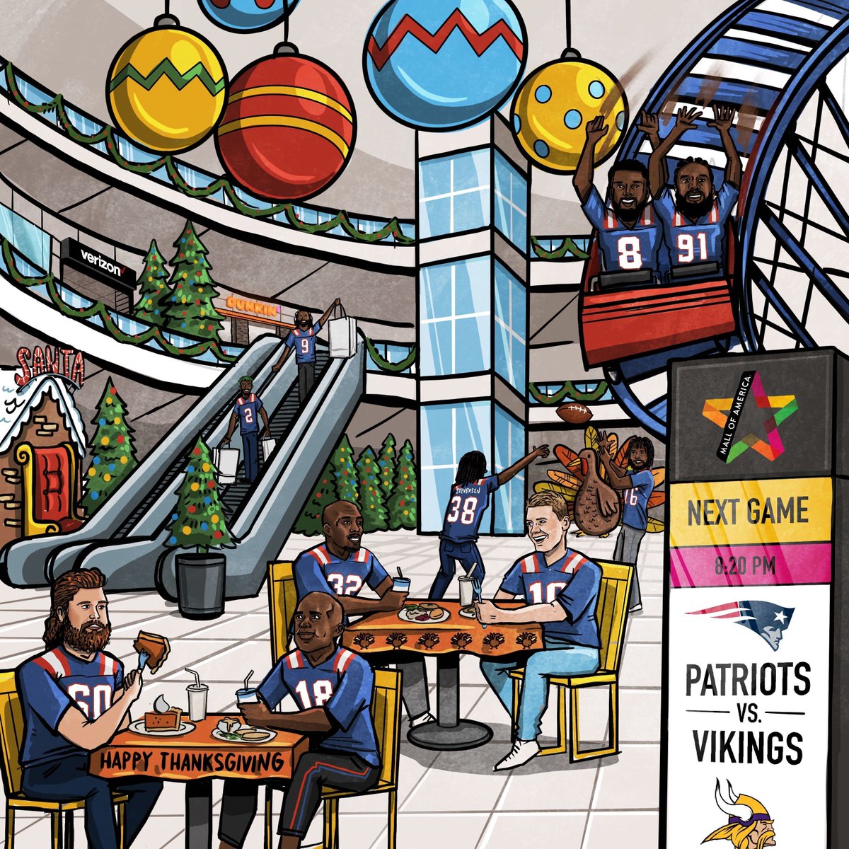 Happy Thanksgiving, Pats Nation!