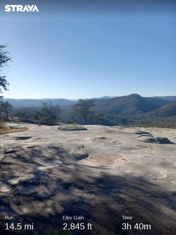 bmweaver0503's tweet photo. Hitting all 4 peaks within Stone Mountain State Park.

#trailrunning #hiking #running

Check out my activity on Strava: https://t.co/xQYYIg8O7Q https://t.co/kGrQdwEbLn