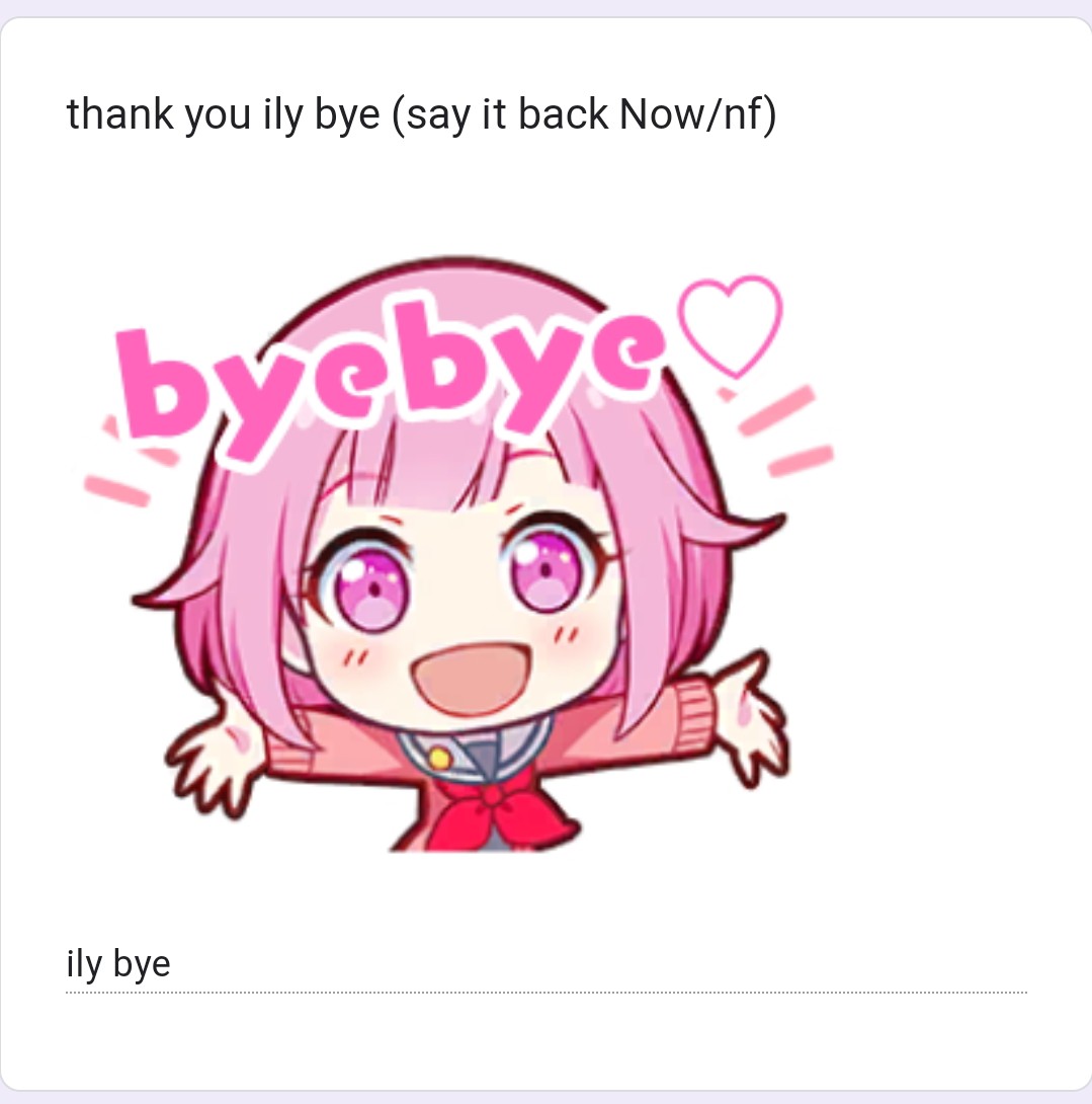 THWNK YOU🤗