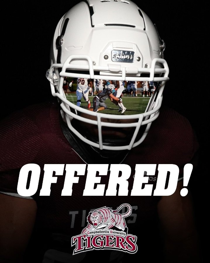 Martin_mcd20's tweet photo. Extremely excited to say that I have received an offer from Campbellsville University‼️  @RduttonRich @Coach_Living @AL7AFootball @CoachGarnerCU
@CvilleTigersFB https://t.co/KB4jC67Uvp