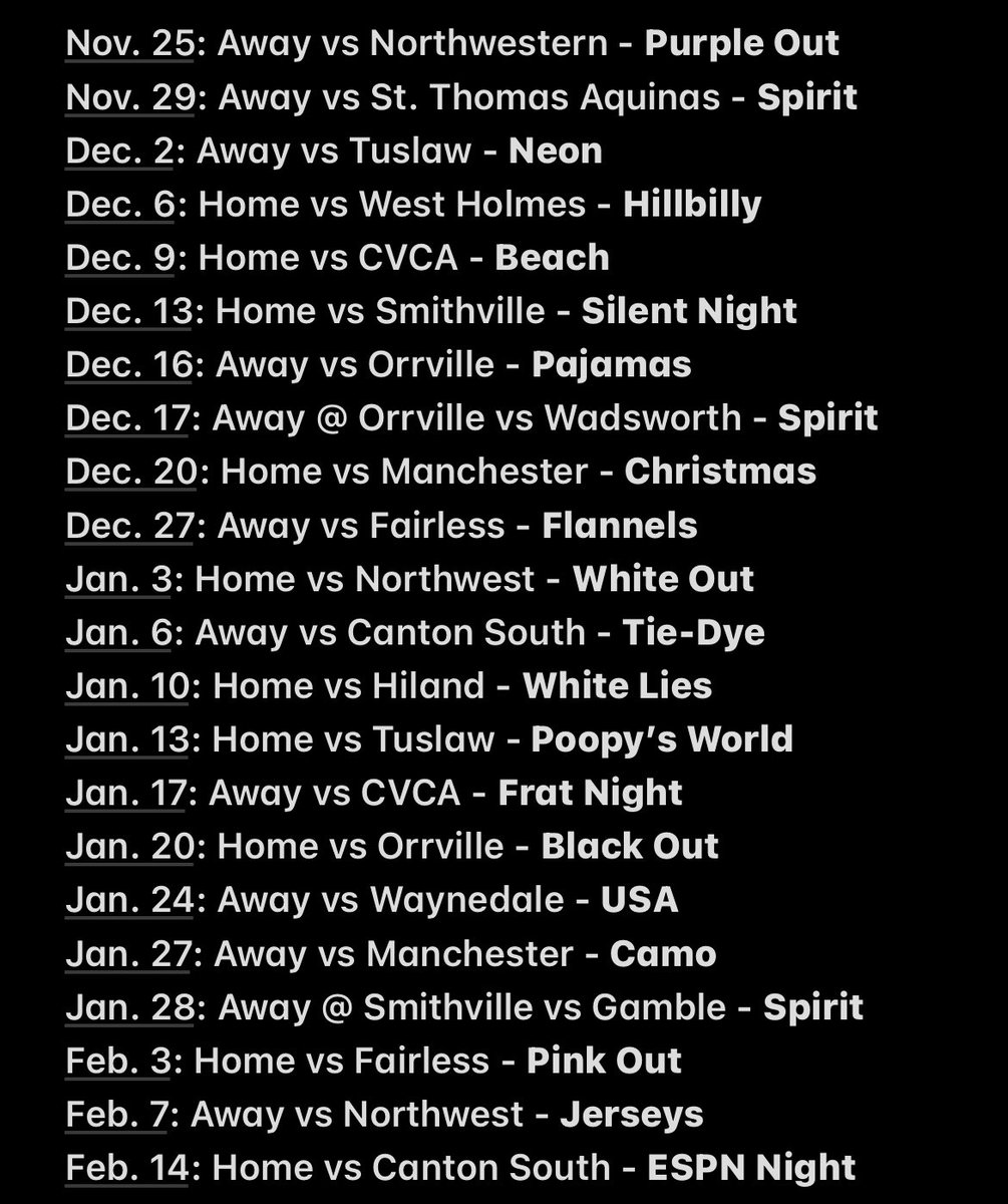 TitanNationSS's tweet photo. 🚨HERE ARE THE STUDENT SECTION THEMES FOR THE 2022 BOYS BASKETBALL SEASON🚨 make sure to come support this friday at northwestern for their first game. go titans!!! https://t.co/ILgmbvxKKx