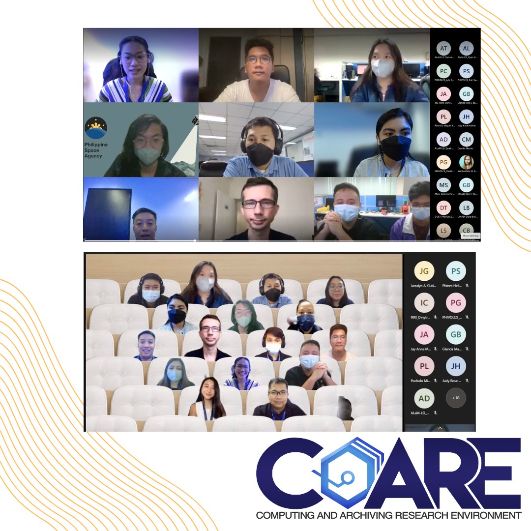 COARE_ASTI's tweet photo. The COARE Team conducted an online Science Cloud Training to its current active users from different fields and agencies. https://t.co/9aDfN2kBVC