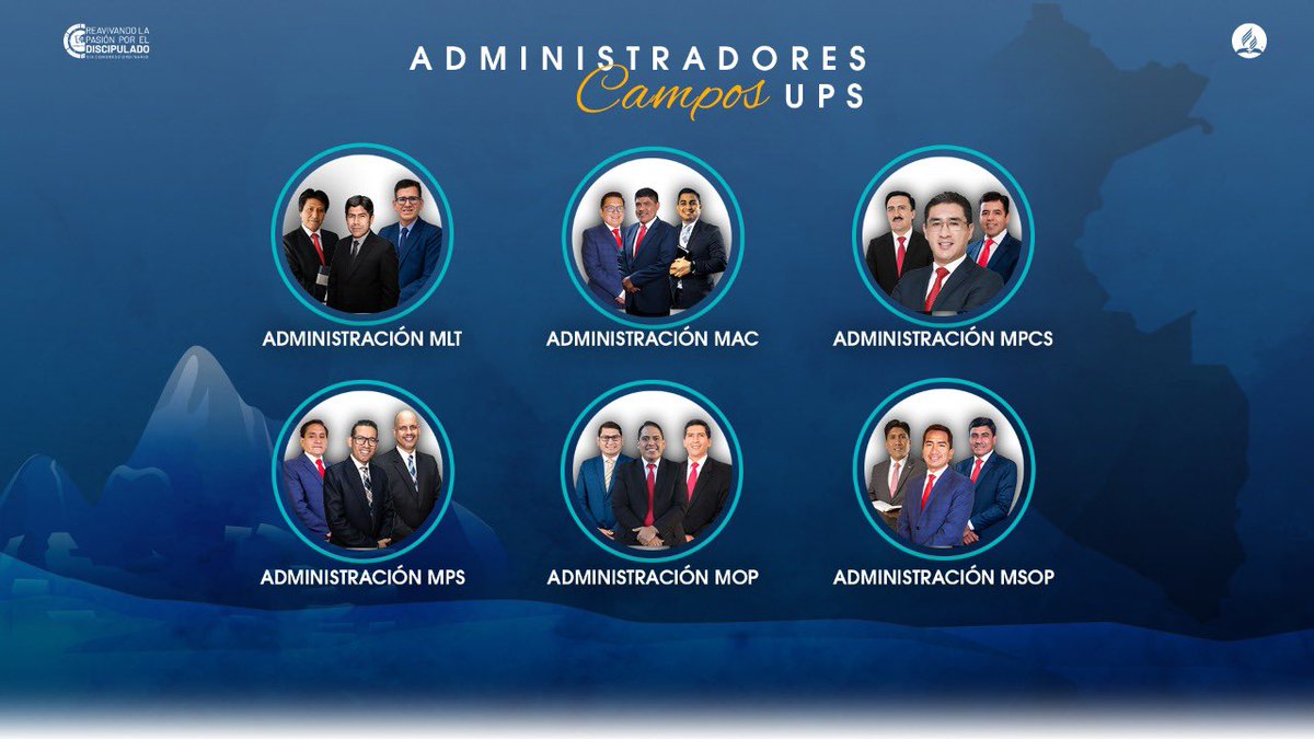 Saludamos el nombramiento de las nuevas Administraciones de cada campo misionero, como parte del XIX Congreso Ordinario de la Unión Peruana del Sur.

Oramos por su liderazgo.
#CongresoUPS
<a href="/presidenciadsa/">Pr. Stanley Arco | Oficial</a> 
<a href="/EnzoChavez/">Enzo Chávez</a>