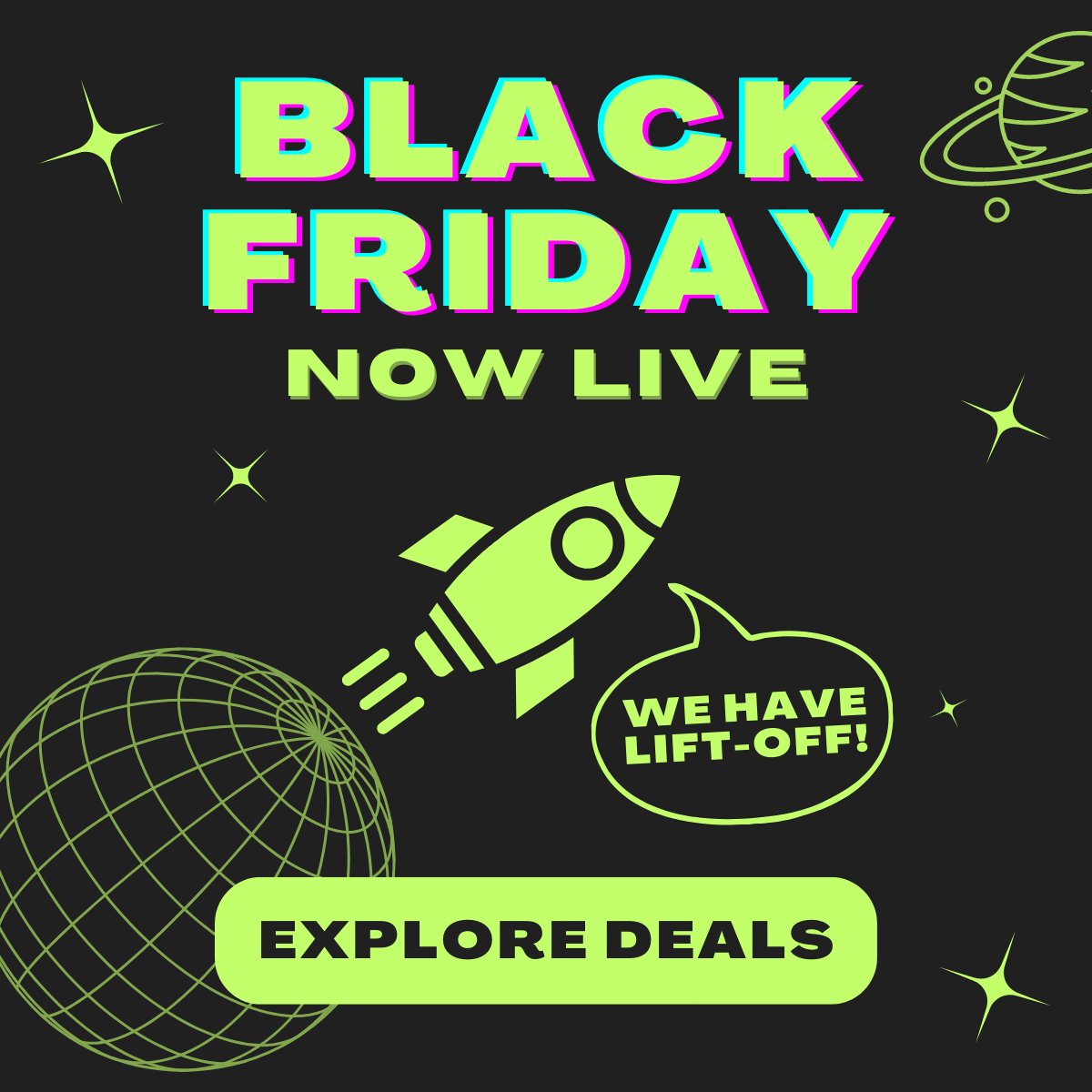 MwaveAu's tweet image. 🕛 #BlackFridaySale NOW LIVE!
🚀 WE HAVE LIFT-OFF!
🪐 SET COURSE FOR DEAL GALAXY

View Deals Now: bit.ly/BlackFridayLiv…