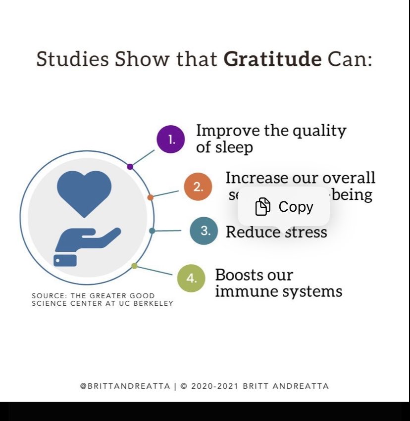 Let’s really center ourseves around the word gratitude. #gratitude#purpose