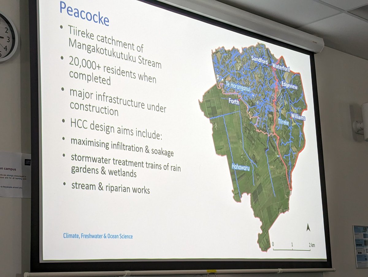 Lucy McKergow spoke about an exciting opportunity for a paired catchment study to look at the effects of urban development on steams. Preliminary data collection has been undertaken to get "before" data for each catchment.

#WaitiWaita