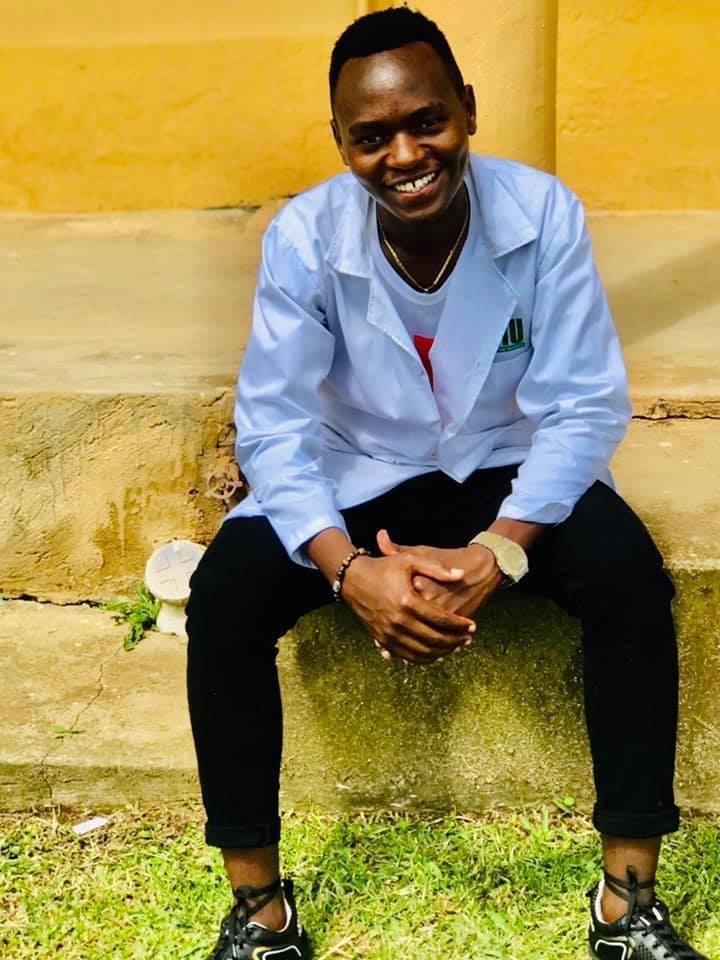 Engeye's tweet photo. One of the best examples of #engeyeendures has been our Scholars program and Wilburforce Bongole, one of our scholars. Swipe to see Wilbur's transformation - he is now getting his Certificate in Pharmacy from Kampala International University! 

#givingtuesday #education https://t.co/ZUgtV88gwR