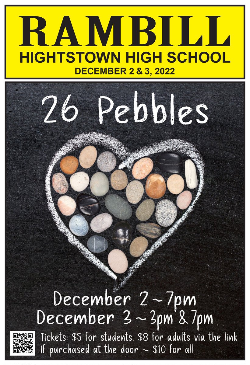 Happy to share out our next show at HHS. This one tackles some serious conversations, but it's not one to miss!