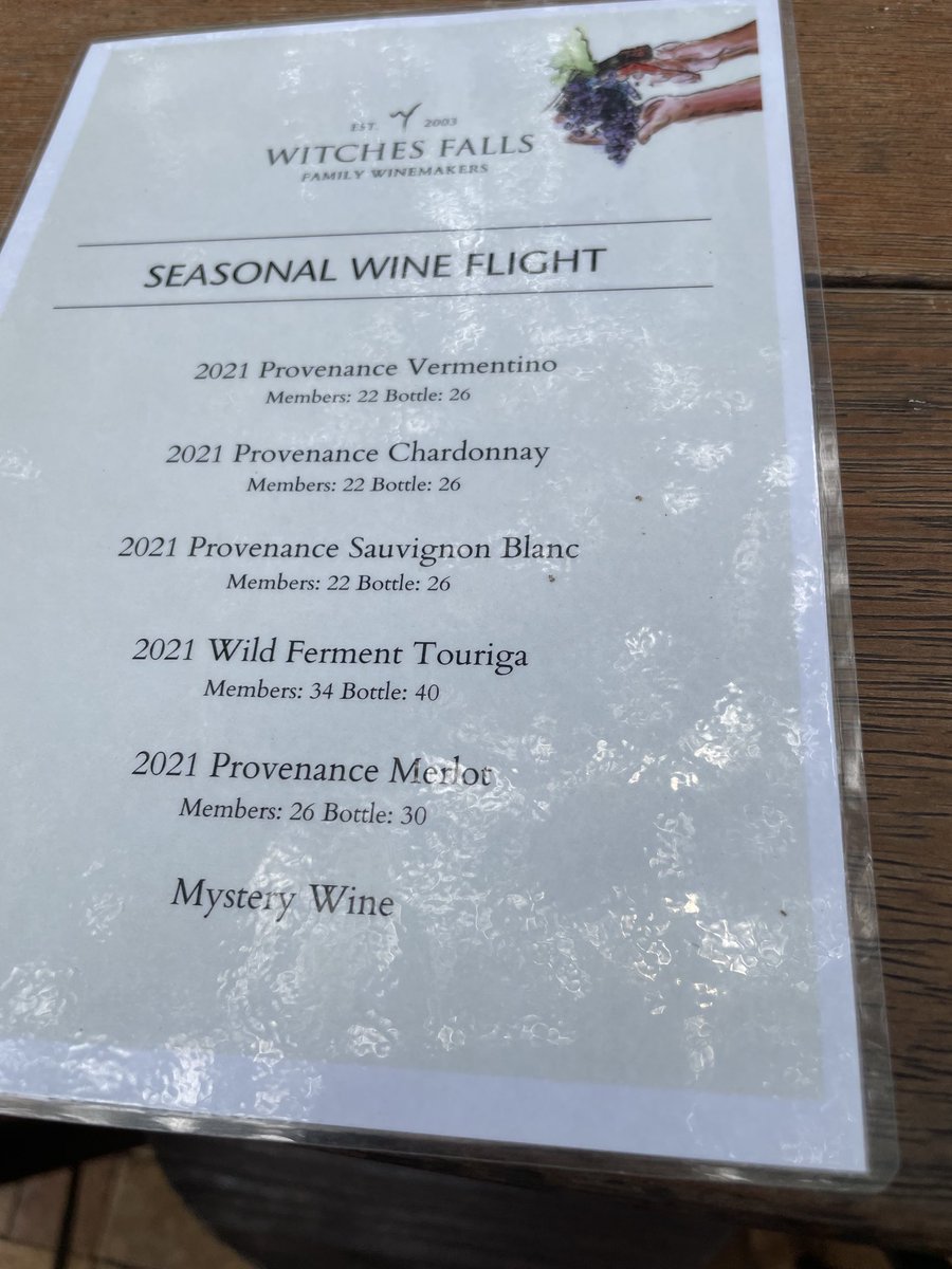 ChefColcombe's tweet image. Witches Falls Family Winemaker #Australia