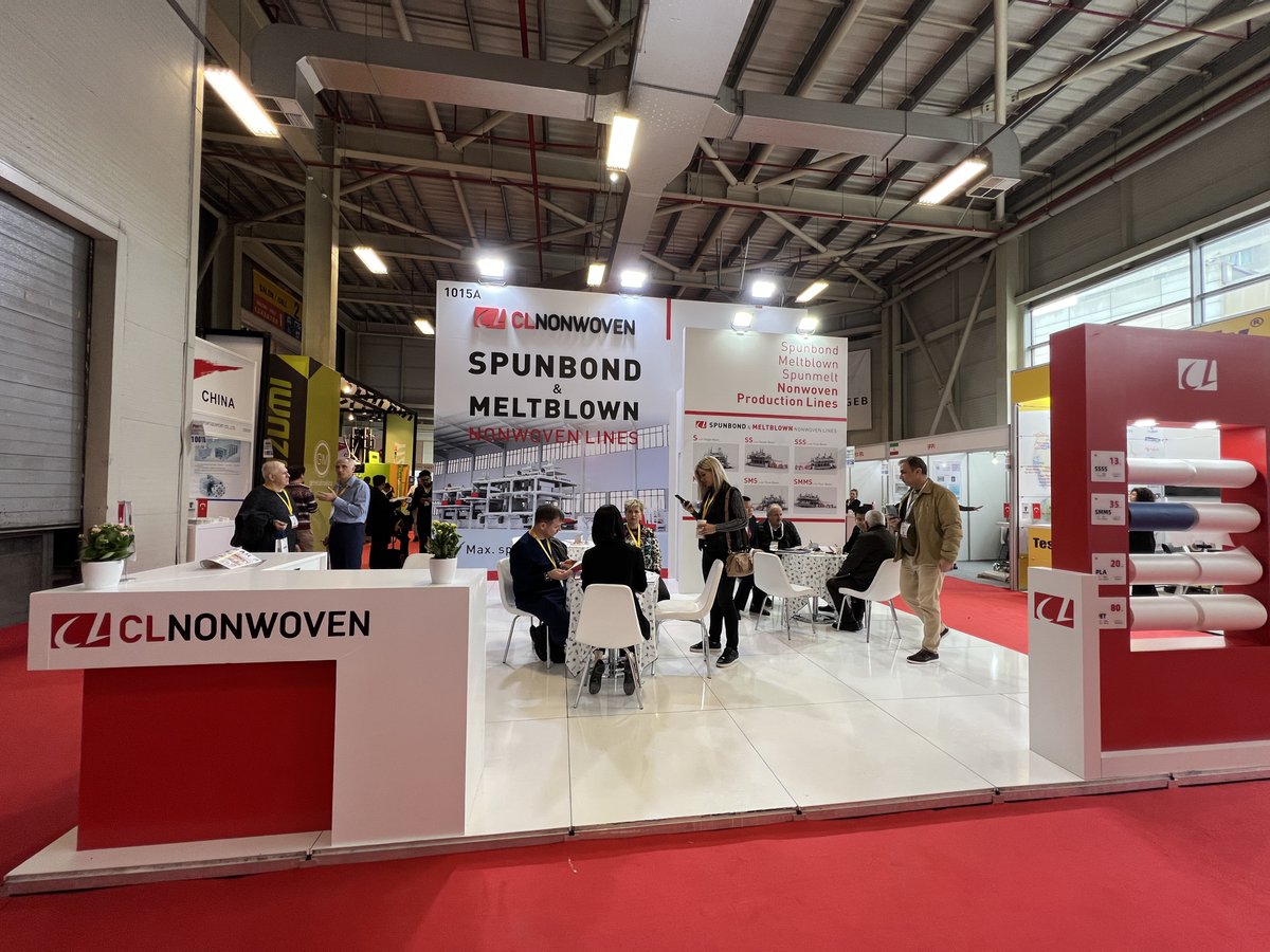 CLnonwoven's tweet photo. As CL #nonwoven, currently, we are one of the participants in #plasteurasia2022 which takes place in istanbul.We are proud of taking part in such an organization that enables us to meet leaders in the business world and research field. Welcome you to visit our booth 10-1015A https://t.co/1BaQhLMKIK