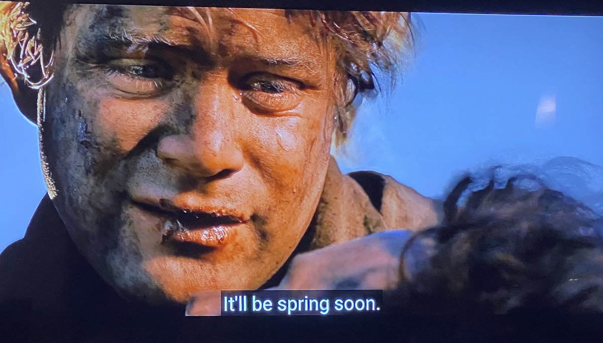 Anand3point0's tweet photo. Watching #LordOfTheRings for the first time. 

My takeaway: 

Everyone needs a SAM in their lives…as a friend or even just as positive self-talk within…but everyone needs a Sam. #LOTR https://t.co/rsDf25yvbH