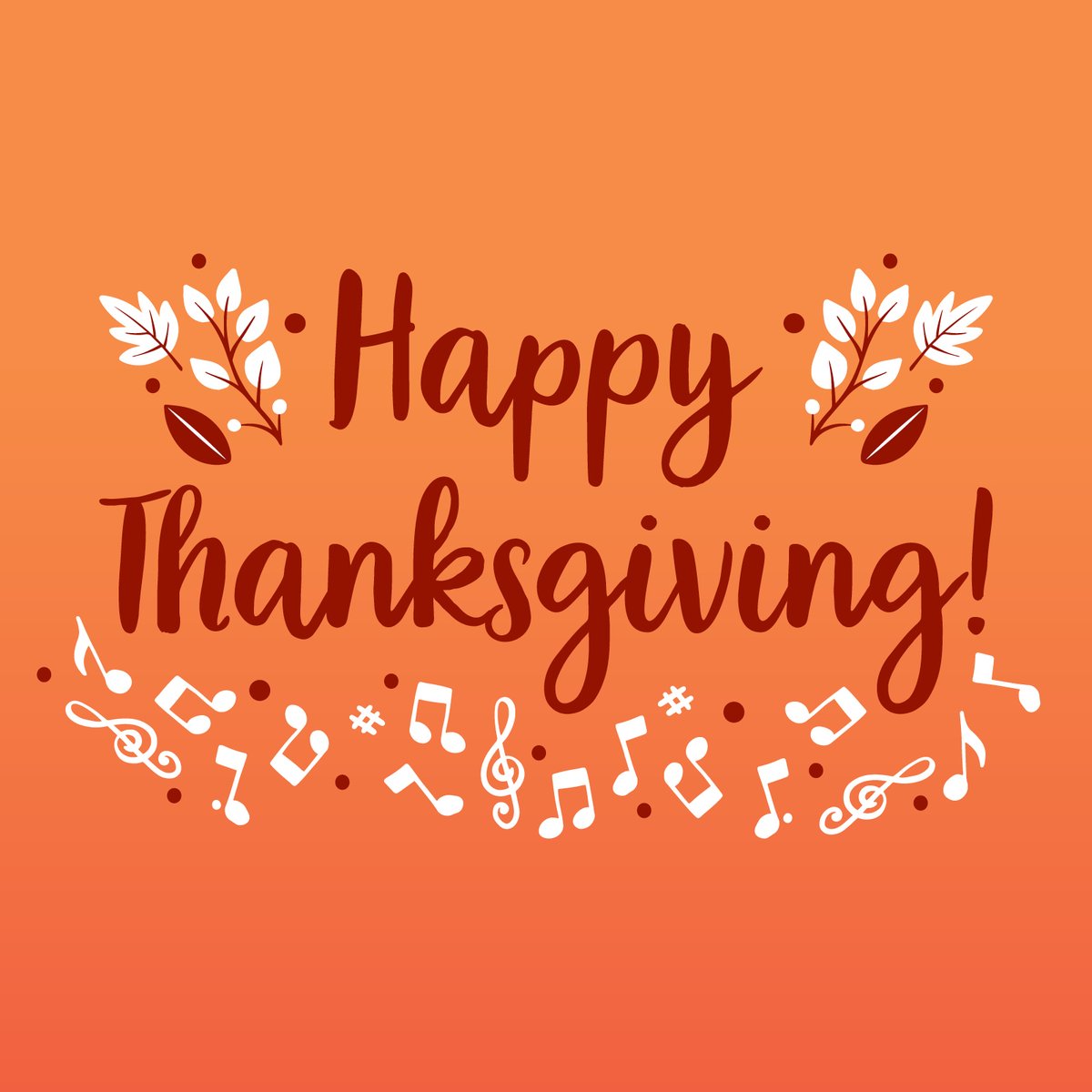 Happy Thanksgiving to all our members, families, and friends! We couldn't make our beautiful without you, and are thankful for your support! AND...Dec 4 Pops tickets are still available...enjoy a post-TDay treat, and get yours now! Tickets: bit.ly/3GHjtkV