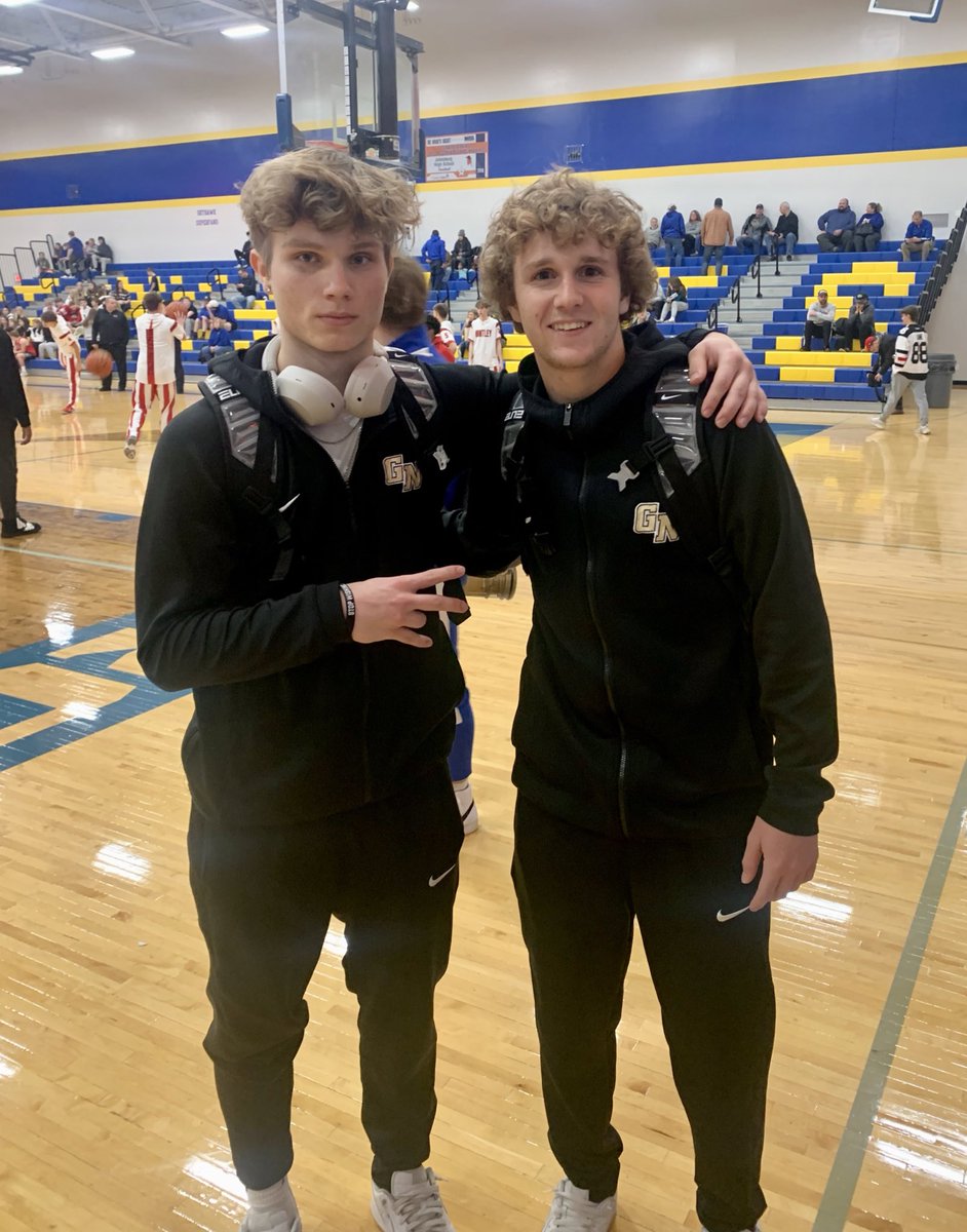 GNHSboyshoops's tweet photo. 🚨RECORD BREAKER🚨
In tonight’s game, Dominic Jankowski tied the GNHS single-game scoring record with 46 points.

Fellow senior Jacob Donohue also recorded a career high with 20 points. https://t.co/1PD7hSvsEK