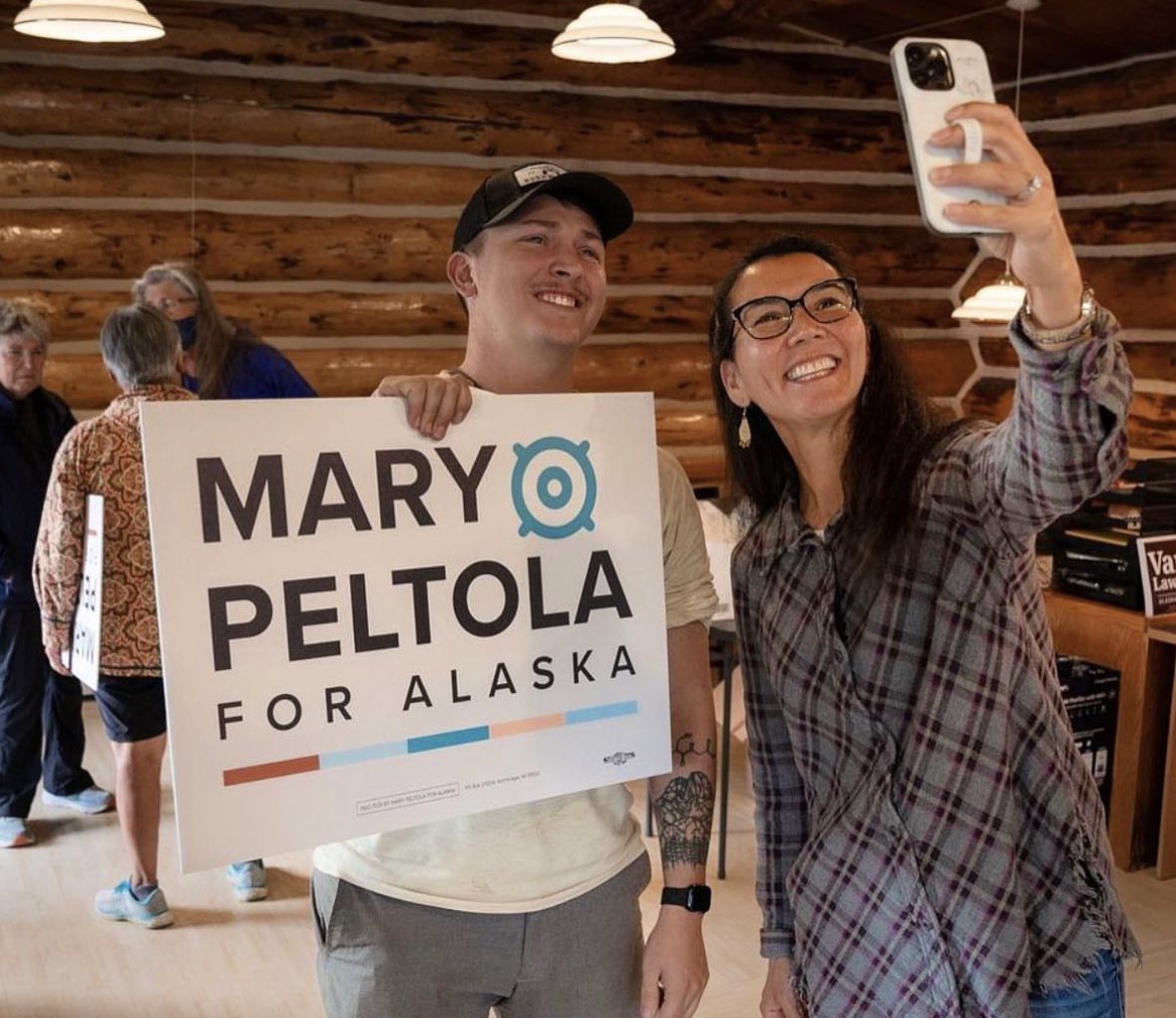 Congratulations <a href="/MaryPeltola/">Mary Peltola</a>, this is a great day for Alaska!