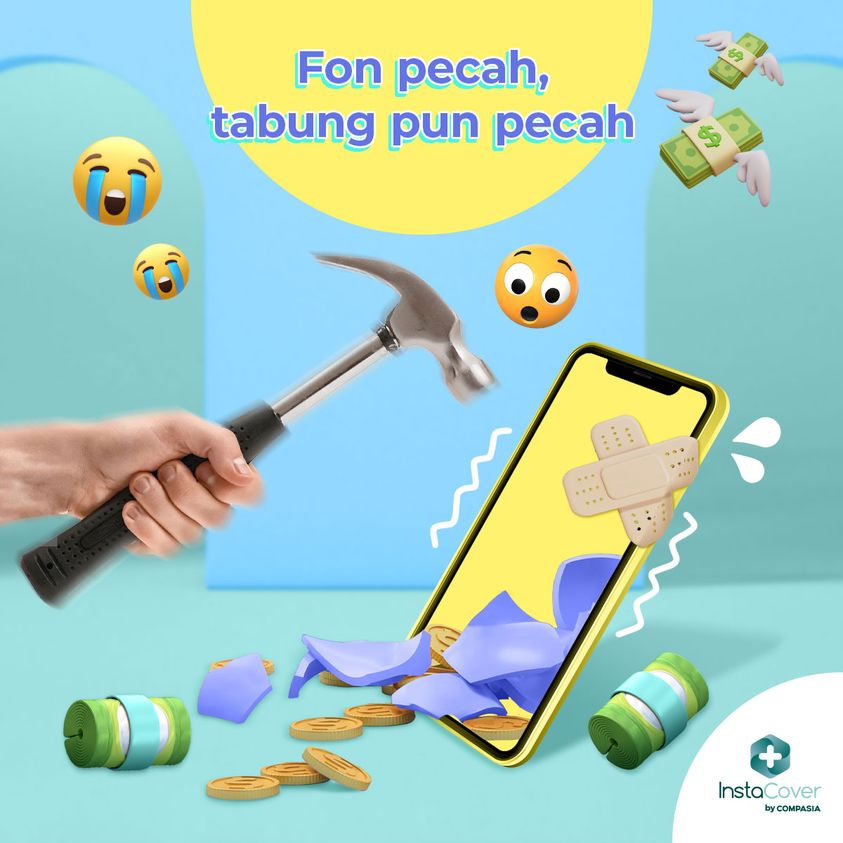 CompAsiaMY's tweet photo. Kos baiki telefon sememangnya mahal! Sebab tu InstaCover merupakan pilihan yang lebih bijak untuk pelan perlindungan peranti. Sama nak tampung kos baiki telefon atau tukar peranti dengan model yang sama, kami ada pelan yang bersesuaian dengan keperluan anda.
#CompInfo #InstaCover https://t.co/8IvQP0VFc3