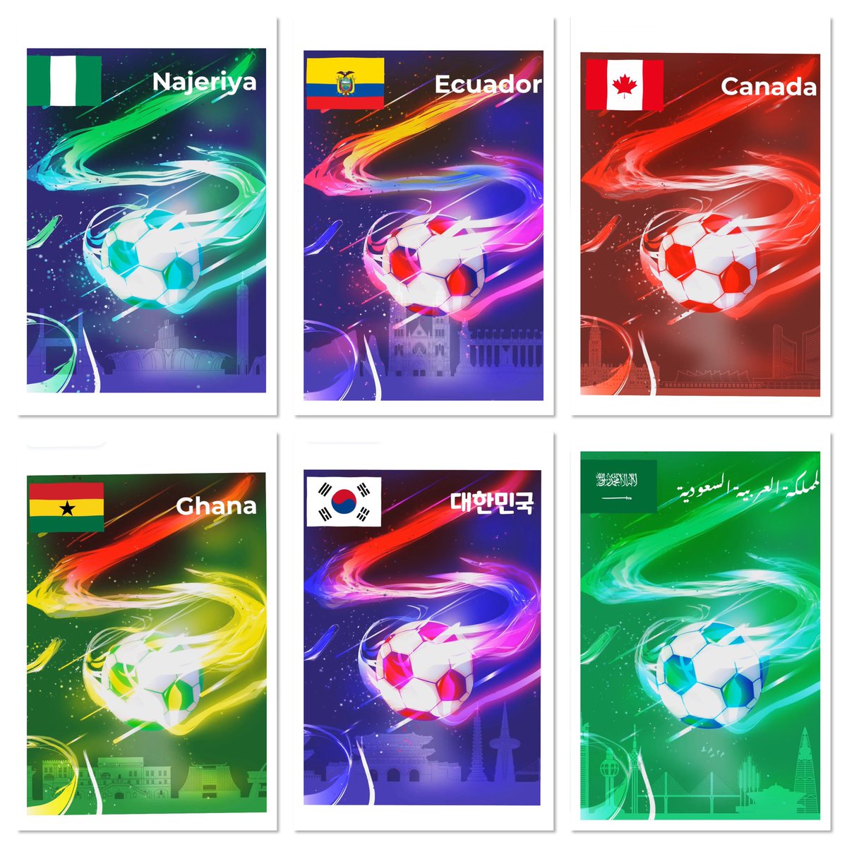 the_mindprof's tweet photo. Hey #uhivers did YOU get your #FIFA World Cup animated #NFT in the marketplace?? Everyone at least needs one for their own country! (Oh, AND for #collectors there are still some countries with #mint 1/100 available!!) #Qatar2022 https://t.co/JiXTcpUqbc