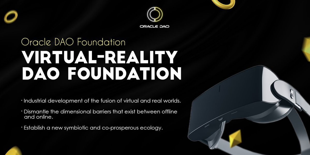OracleDao_'s tweet photo. 𝗢𝗗𝗙 is the world's first virtual-reality combination DAO foundation.🌐
Combining the offline and online industries🤝🏼 will create a completely new market condition that has never existed before!💥
📖𝐑𝐞𝐚𝐝 𝐦𝐨𝐫𝐞:https://t.co/tnaVTvyUkd
#PoSuM https://t.co/ARrgUHQlhy