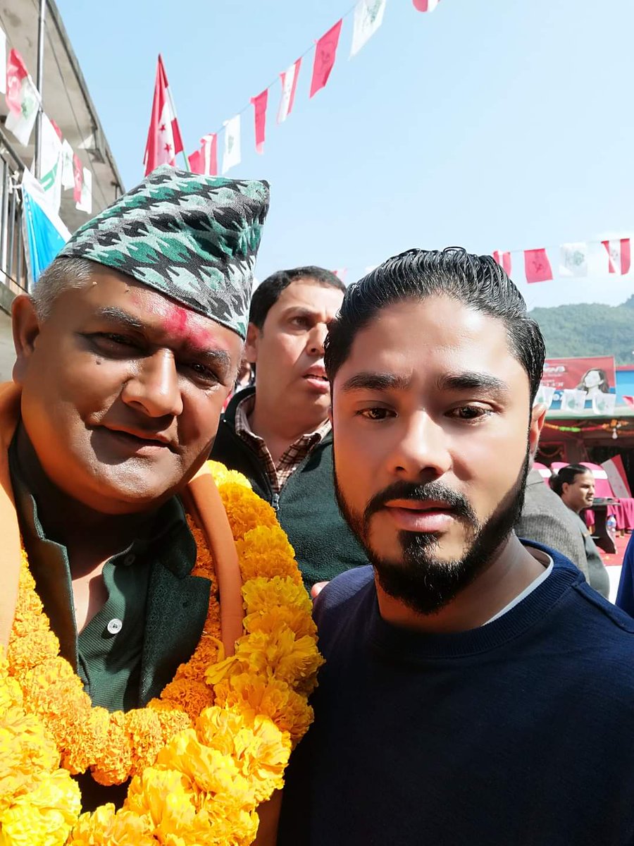 नेपाली कांग्रेस भक्तपुर जील्लाको सभापति आदरणिय दाइ 
दुर्लभ थापा भक्तपुर क्षेत्र नं २ बाट प्रतिनिधि सभा सदस्यमा विजयी हुनु भएकोमा हार्दिक बधाई तथा सफल कार्यकालको शुभकामना। 
जय नेपाल।।।🇳🇵🇳🇵
दुर्लभ थापा क्षेत्री-२४२३९
महेश बस्नेतले --२३२८२