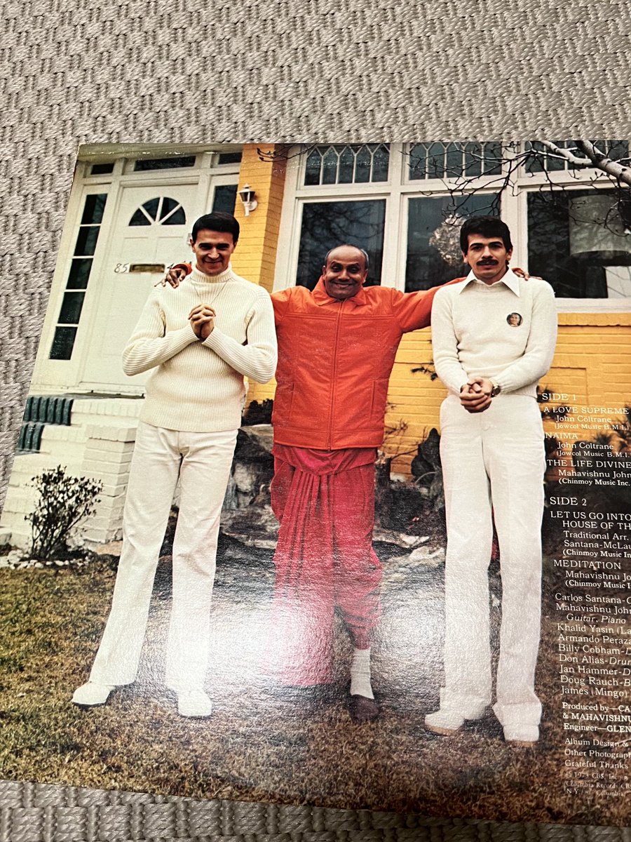 Getting in the right frame of mind to run the Sri Chinmoy 5K in the morning.