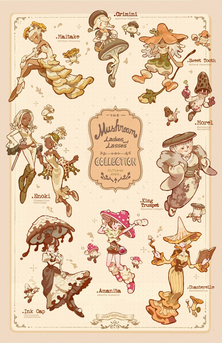 I also turned these designs into a print! You can get one in my store here 🥰 https://t.co/q0JT5oV1XL 