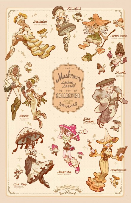 I also turned these designs into a print! You can get one in my store here 🥰 https://t.co/q0JT5oV1XL 