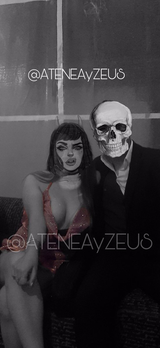 Atenea & Zeus 👩🏼‍❤️‍💋‍👨🏻➕🙋🏻‍♀️🟰3️⃣🔥 tweet media