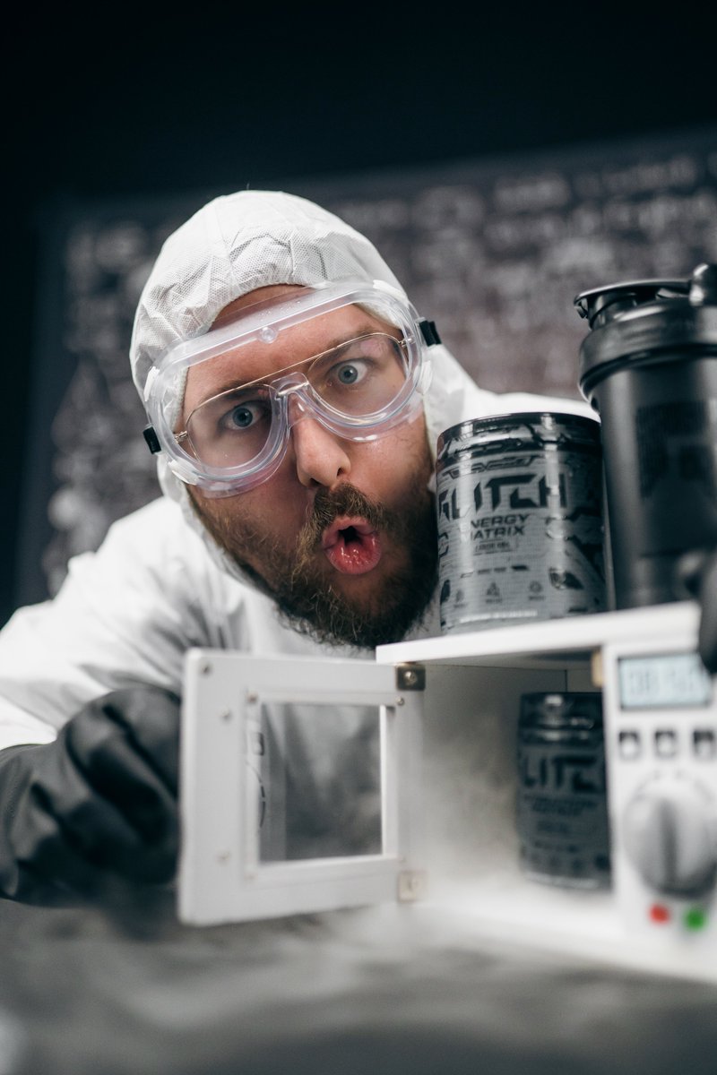 glitchenergyco's tweet photo. Dr. Wildcat is back in the laboratory and has created an accidentally delicious flavor.

Error 404 drops this Friday at 12PM CT. 

What do you think it tastes like? 

Reply below and first person to guess it right wins a free Error 404 Bundle :) https://t.co/0uPWfzZW8K