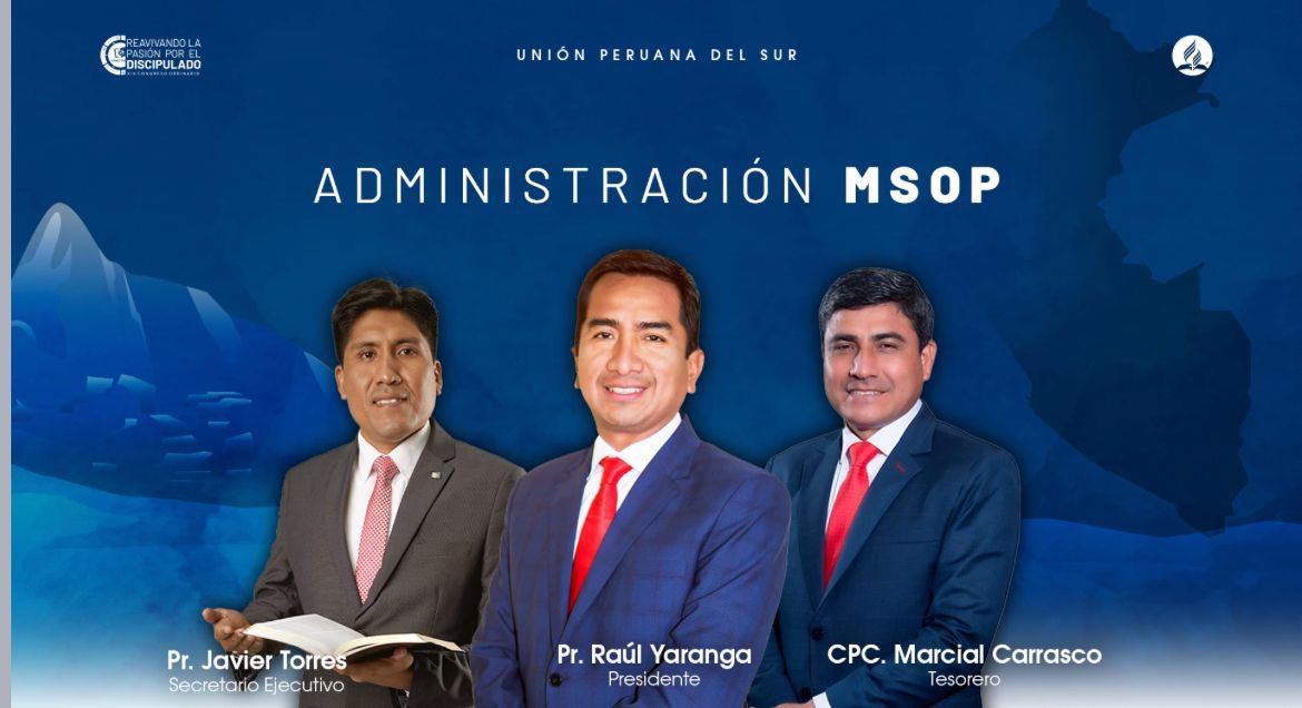 La iglesia en la Misión Sur Oriental del Perú extiende una cordial bienvenida a nuestros administradores electos para este nuevo periodo en el XIX Congreso ordinario de la UPS

Los esperamos con los brazos abiertos para seguir cumpliendo la Misión.

¡Dios los bendiga grandemente!