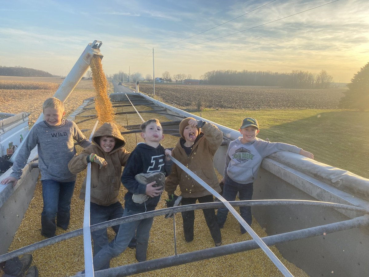 DKAS_NIN's tweet photo. Our #DEKALB field crew was off today for Thanksgiving break &amp; got to spend time in the field playing football &amp; helping #harvest22 another impressive @Asgrow_DEKALB plot! Thanks to Andy Laidig in St. Joseph Co, IN for your partnership! #WinningHasRoots #BayerUp #SignsOfSuccess https://t.co/Pg6rQGbAZn