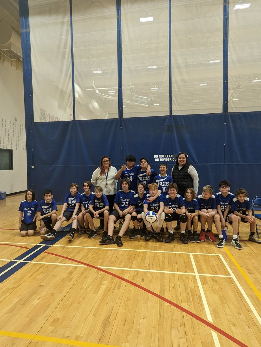Congratulations to our Boys Volleyball team who placed 8th at Regionals today.  Way to Go Falcons!!