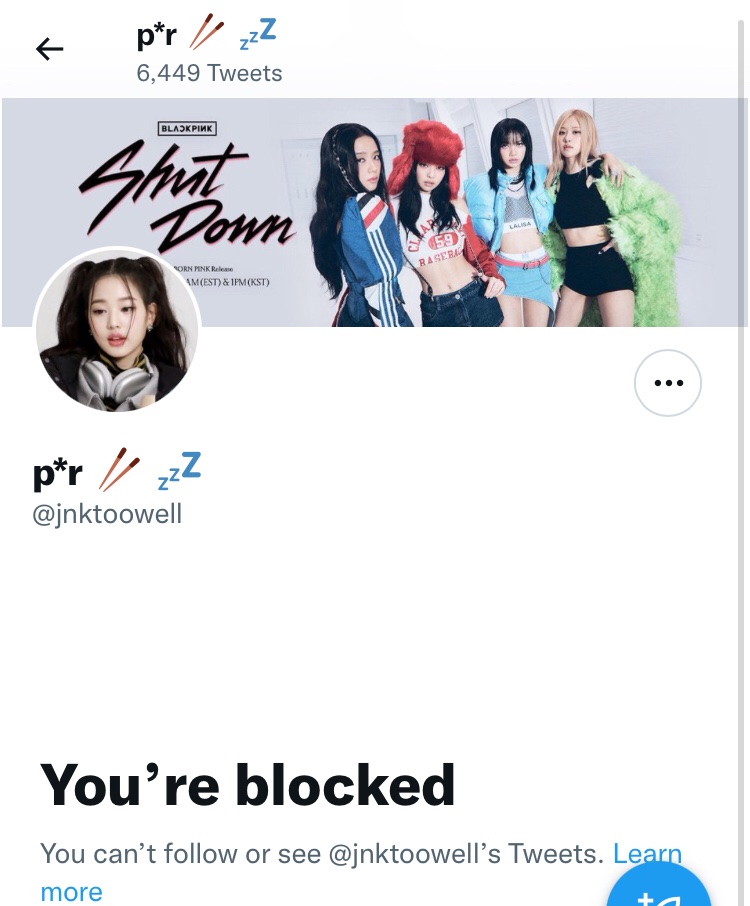 heart4ever3's tweet photo. @jnktoowell and this is how you clear an old ugly miserable obsessed jobless blink @jnktoowell that only gets hit tweets (clout) by namedropping BTS, MAMAMOO or TWICE 😭😂 https://t.co/h4jcdMmAkn