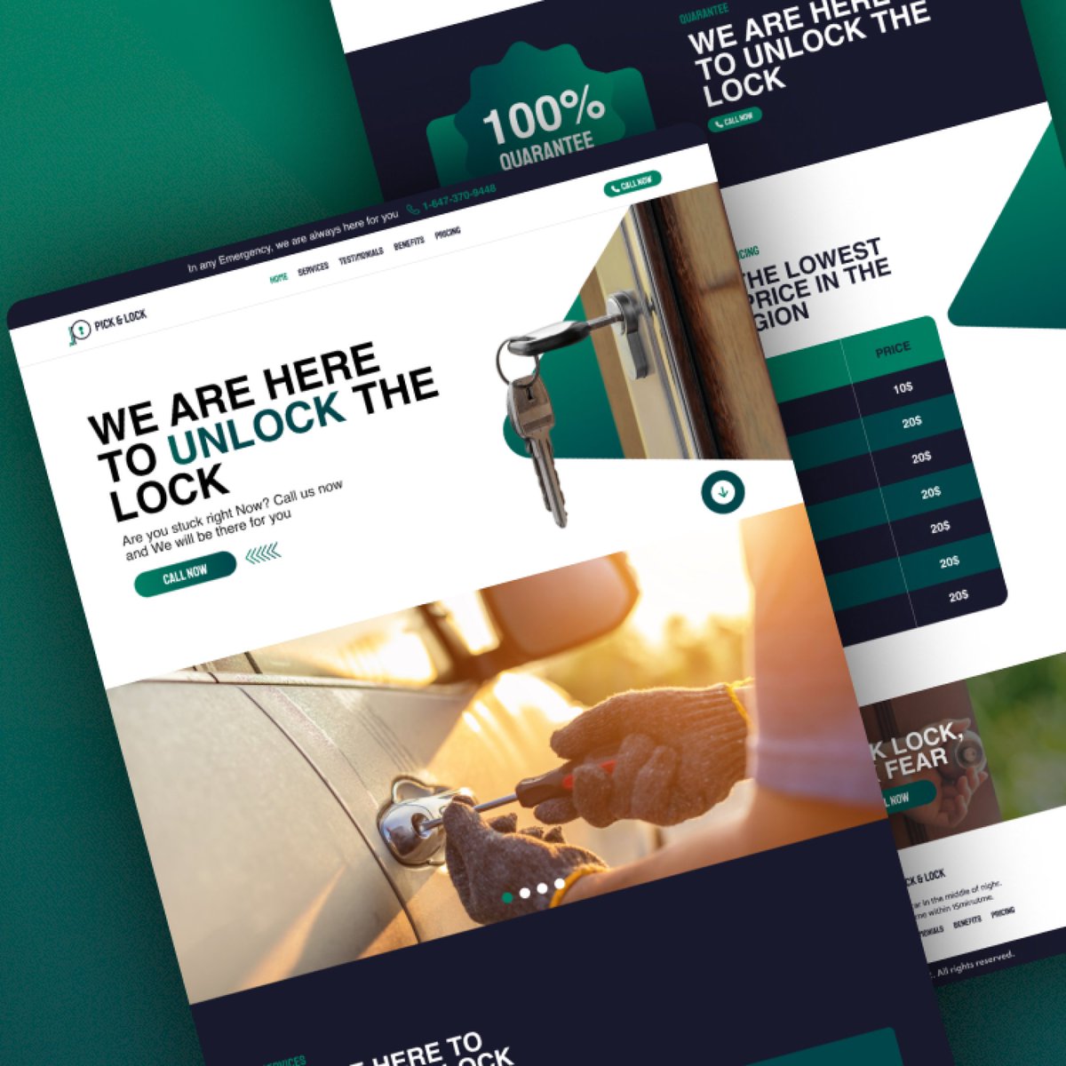 maskwithmask's tweet photo. Congratulations to MASK Studio Team for another accomplishment of Amazing Branding Project for Locksmith Company "Pick and Lock".
Do you want to run your bossiness through a Brand Website? Why not let's connect.
Contact Now:
info@maskwithmask.com
+923179773769 https://t.co/FmOdfUn2fs
