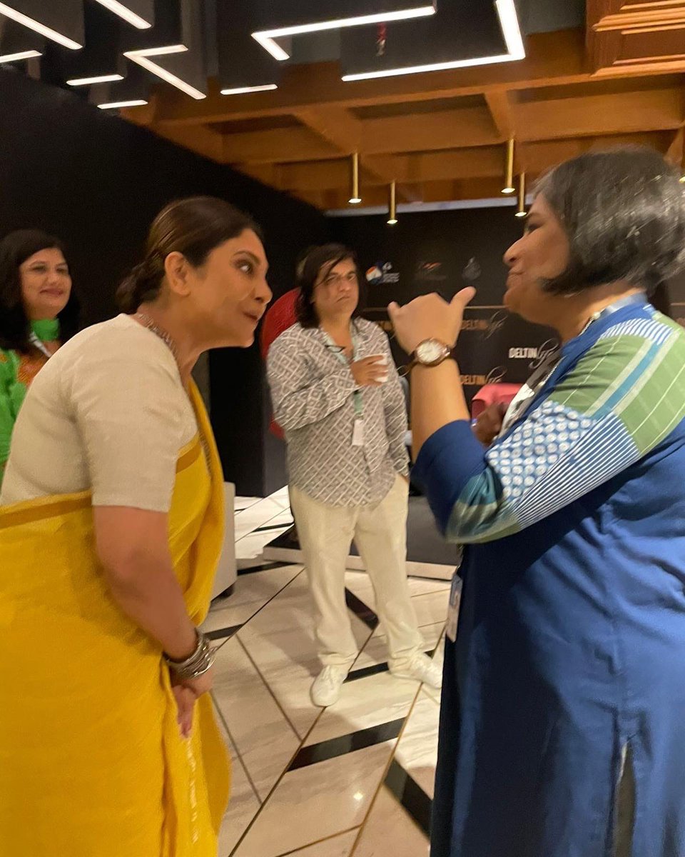 Namrata_Joshi's tweet image. After being very voluntarily confined to @filmbazaarindia, first film @IFFIGoa ... #AvinashArun’s #ThreeOfUs with @ShefaliShah_ @swanandkirkire &amp;amp; @JaideepAhlawat &amp;amp; @Maulisingh &amp;amp; the finally met @arpitachatter ...