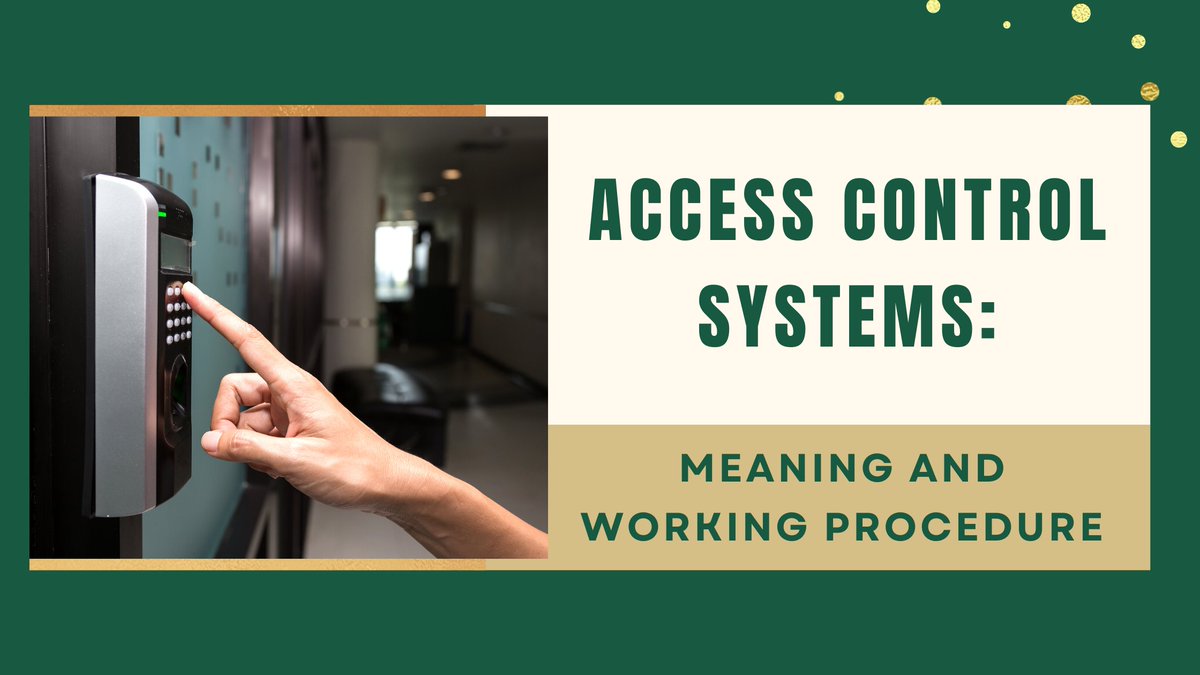 leMANvoker's tweet image. Access control solutions are a critical component of business security systems in the current world for every commercial building in Perth, thus it is essential for 
management to understand the systems in-depth and how they operate.
bit.ly/3tYhNMk
#accesscontrolsolution