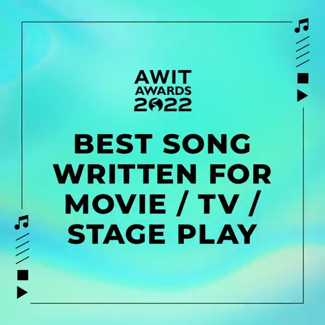 calebmusik21's tweet photo. "Best Song Written for Movie/TV/Stage Play" for Ang Babaeng Walang Pakiramdam
Thank you #AwitAwards2022 Myx Global and PARI for this nomination.
Special thanks to our Producer Sir Civ, Singer/Actress Kim Molina and Direk Darryl Yap for trusting #CaZel to write the Movie's OST. https://t.co/0xQqPo36a8
