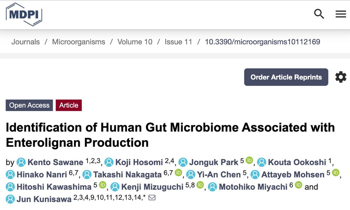 archer_eng's tweet photo. New article was posted on NEWS category.
""Identification of Human Gut Microbiome Associated with Enterolignan Production" has been published."

https://t.co/EbfhKzemMP

#microbiome https://t.co/Orlp4nfbiV