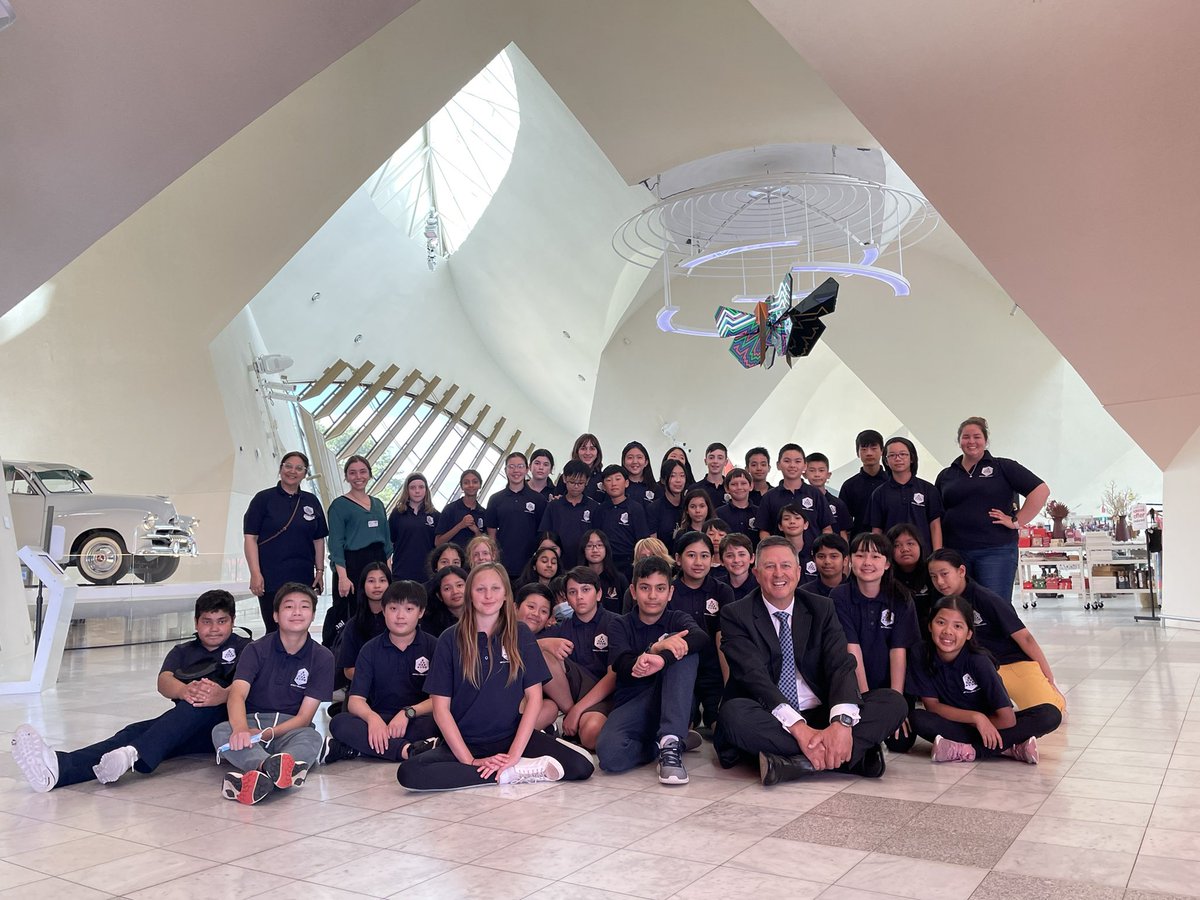 So good meeting some future history makers at the <a href="/nma/">National Museum of Australia</a> today.