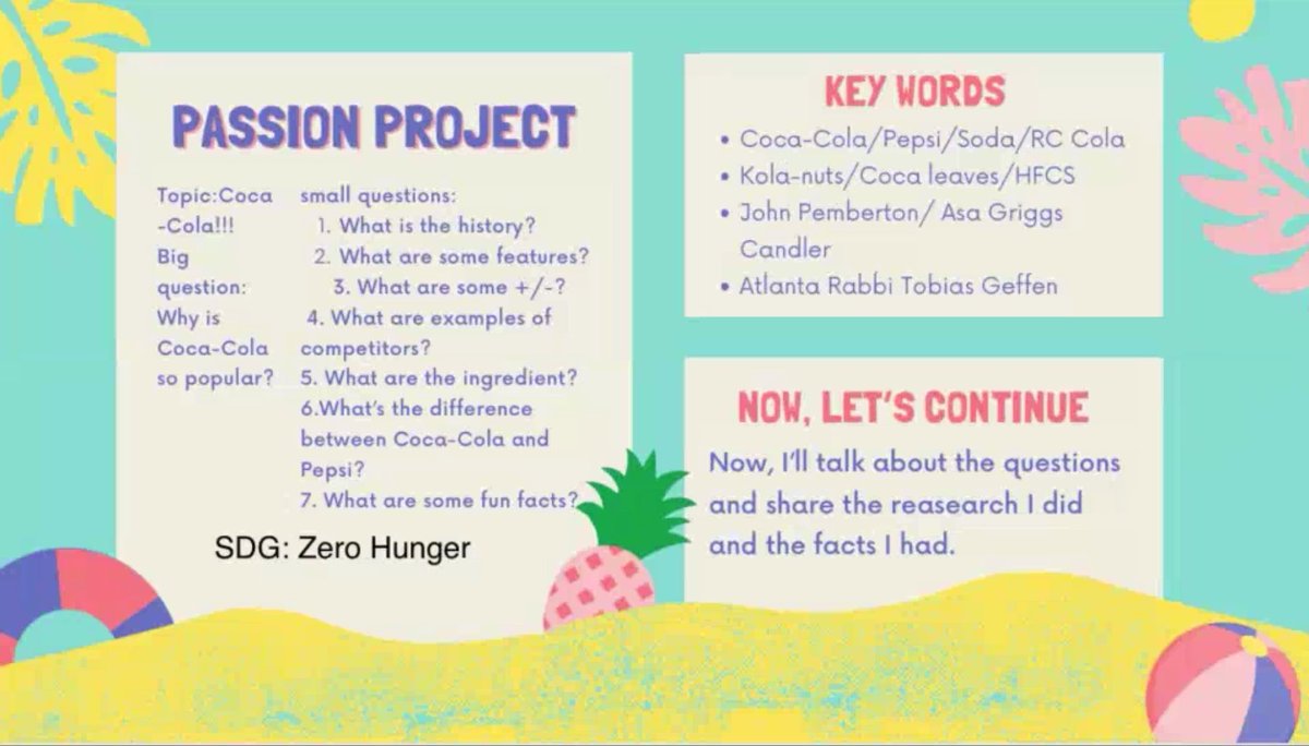 Today the G5 #AISGZ Ss shared out their #PassionProjects through interesting, engaging, informative presentations and then received #feedback to guide their #reflection and continued growth. It was wonderful to see so many #SDG connections and S-driven #inquiry in action!