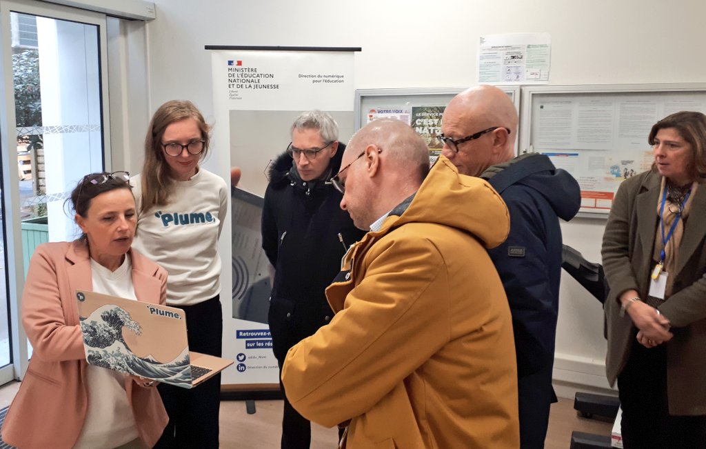 AxelJean77's tweet photo. 23 11 22
Nombreuses visites & discussions autour de #ress_num 1er degré français maths LV sciences #EduUp #P2IA #CaptainKelly ... @Edu_Num @education_gouv
Prochain Rdv @educatechexpo
Puis en 2023 sujets #inclusions, #maths, tous les #langages
/c @EdouardGeffray @audranlebaron https://t.co/QWutZnZV0b
