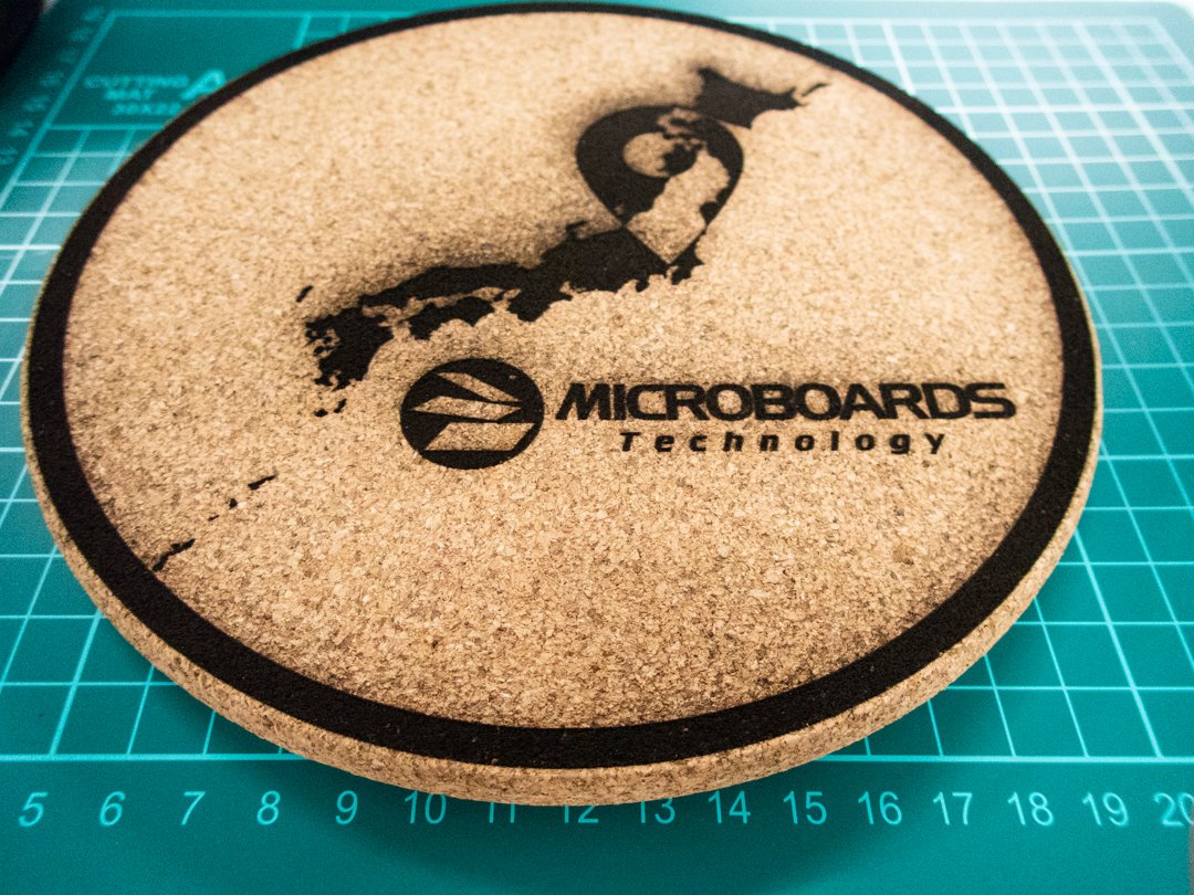 fluxjp1's tweet photo. コルクに地図ロゴをレーザー彫刻
少し出力強すぎたかも
機種:FLUX Beambox
時間:33分5秒
素材:コルクボード
#コルク #日本地図 #ロゴ #コルクボード #beamo #FLUX #Beambox #Beamboxpro #レーザー #レーザーカッター #レーザー彫刻 #レーザー加工 #ハンドメイド #アート #サンプル #ノベルティ https://t.co/P2npZTABxh
