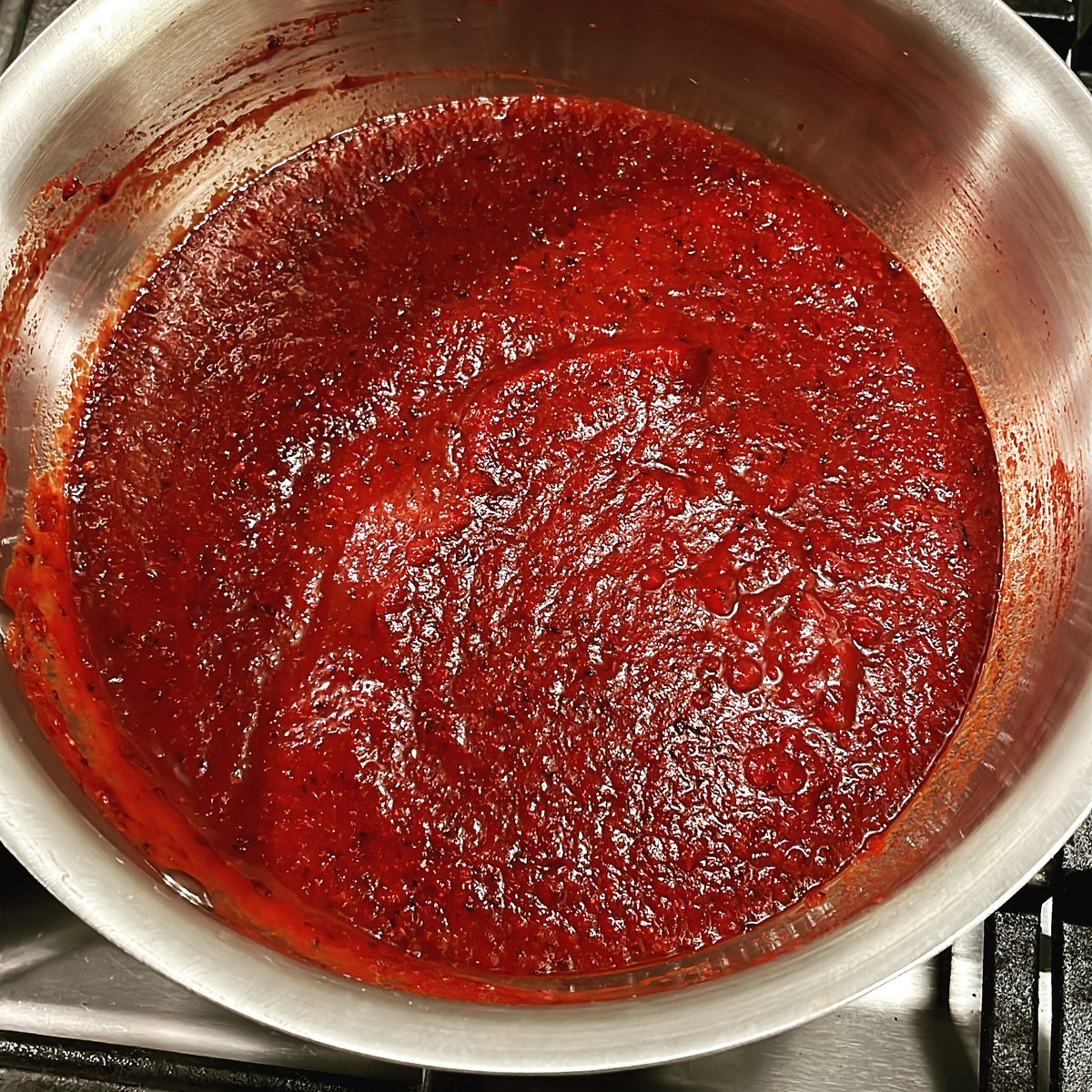 Cranberry barbecue sauce. 

For pumpkin spice ribs.