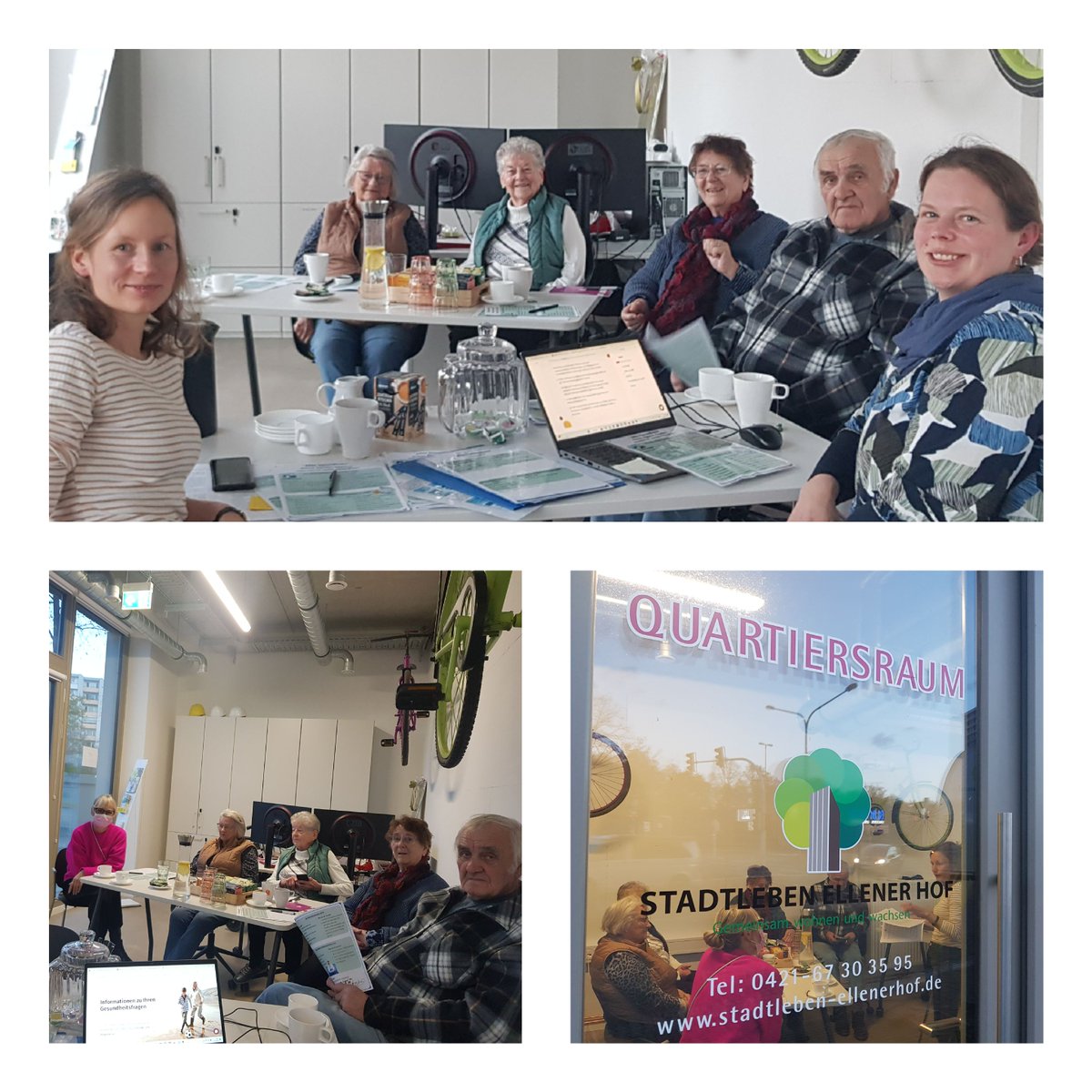 Die Gesprächsrunde "Alles Gesundheit?" der Werkstatt Alter und der Gesundheitswerkstatt Osterholz ab jetzt jeden 4. Mittwoch im Monat von 15-16:30 Uhr im Quartiersraum Stadtleben Ellener Hof. 
Einen Dank an die ersten Gäste, wir hatten viel Spaß und freuen uns auf weitere Runden!